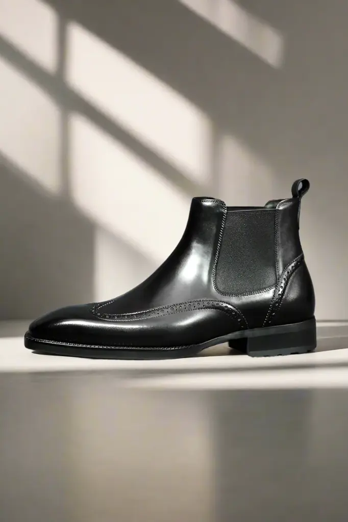 Black_Brogue_Chelsea_Boots_2.webp
